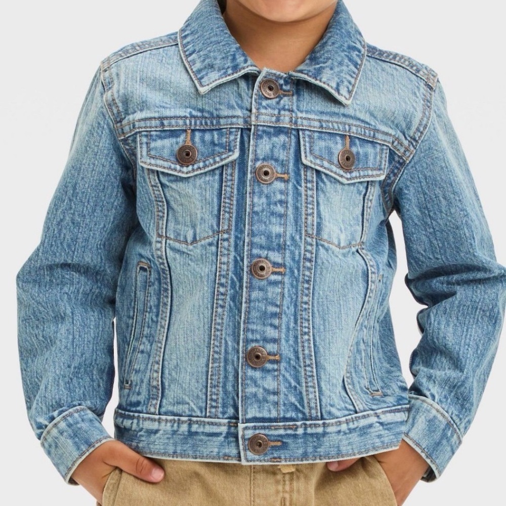 OshKosh B'gosh Blue Denim Jacket Baby 12 mos